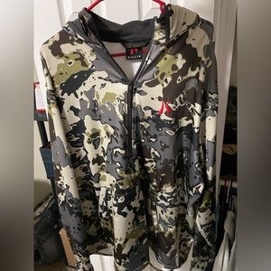 Killik multicam 1/4 zip Hoodie.